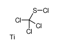 titanium,trichloromethyl thiohypochlorite Structure