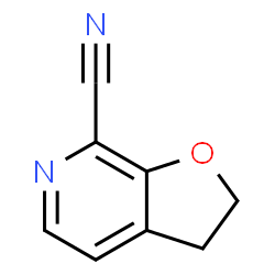 Furo[2,3-c]pyridine-7-carbonitrile, 2,3-dihydro- (9CI) Structure