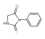 3-苯基-2-硫代乙内酰脲结构式