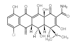 氯甲烯土霉素结构式