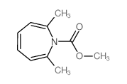 methyl 2,7-dimethylazepine-1-carboxylate Structure