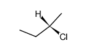 [S,(+)]-2-Chlorobutane Structure