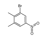 1-溴-2,3-二甲基-5-硝基苯结构式