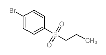 1-溴-4-(丙烷-1-磺酰基)苯结构式