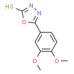 5-(3,4-Dimethoxy-phenyl)-[1,3,4]oxadiazole-2-thiol picture