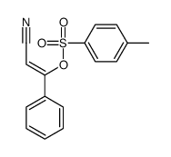 [(E)-2-cyano-1-phenylethenyl] 4-methylbenzenesulfonate Structure