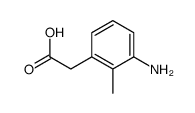 2-(3-amino-2-methylphenyl)acetic acid Structure