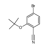 2-TERT-BUTOXY-4-BROMOBENZONITRILE结构式