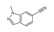 1-methylindazole-6-carbonitrile Structure