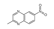 2-甲基-6-硝基喹噁啉结构式