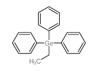 ethyl-triphenyl-germane Structure