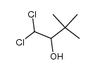 1,1-dichloro-3,3-dimethyl-2-butanol结构式