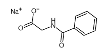 马尿酸钠盐结构式