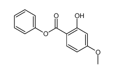 phenyl 2-hydroxy-4-methoxybenzoate结构式