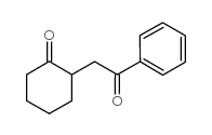 2-(2-氧代-2-苯乙基)-环己酮结构式