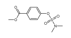 methyl 4-((N,N-dimethylsulfamoyl)oxy)benzoate结构式
