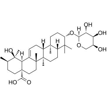 地榆皂苷Ⅱ结构式