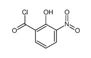 2-hydroxy-3-nitrobenzoyl chloride Structure