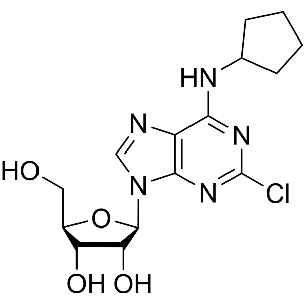 2-氯-N6-环戊基腺苷图片