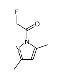 1H-Pyrazole, 1-(fluoroacetyl)-3,5-dimethyl- (9CI) Structure