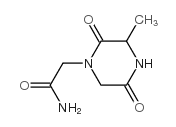 2-Piperazineacetamide,5-methyl-3,6-dioxo-(9CI) Structure