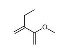 2-methoxy-3-methylidenepent-1-ene Structure