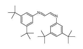 N,N'-bis(3,5-ditert-butylphenyl)ethane-1,2-diimine结构式