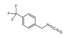 1-(isothiocyanatomethyl)-4-(trifluoromethyl)benzene结构式