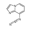 8-叠氮基咪唑并[1,2-a]吡啶结构式
