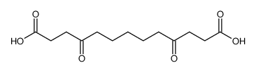 3,9-Dioxo-undecan-dicarbonsaeure-(1,11)结构式