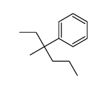 3-methylhexan-3-ylbenzene Structure