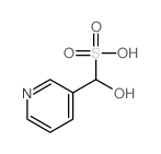 3-Pyridinemethanesulfonicacid, a-hydroxy-结构式