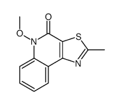 5-methoxy-2-methyl-[1,3]thiazolo[5,4-c]quinolin-4-one Structure
