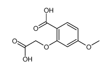 2-(carboxymethoxy)-4-methoxybenzoic acid结构式