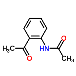 N-(2-乙酰苯基)乙酰胺结构式