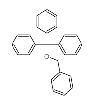(diphenyl-phenylmethoxy-methyl)benzene结构式