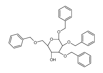 苄基2,3,6-三-O-苄基-β-D-吡喃半乳糖苷结构式