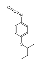 1-butan-2-ylsulfanyl-4-isocyanatobenzene Structure