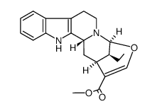 ent-17,21α-epoxy-(15βH)-coryn-16-ene-16-carboxylic acid methyl ester Structure