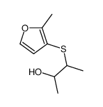 3-(2-methylfuran-3-yl)sulfanylbutan-2-ol Structure