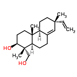 8(14),15-异海松二烯-3,18-二醇结构式
