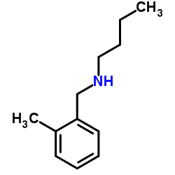 N-(2-Methylbenzyl)-1-butanamine结构式