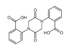 2-[4-(2-carboxyphenyl)-2,5-dioxopiperazin-1-yl]benzoic acid Structure