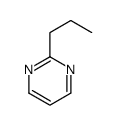 Pyrimidine, 2-propyl- (9CI) Structure