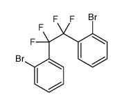 1-bromo-2-[2-(2-bromophenyl)-1,1,2,2-tetrafluoroethyl]benzene Structure