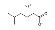 5-methyl-hexanoic acid , sodium-compound结构式