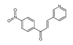 1-(4-nitrophenyl)-3-pyridin-3-ylprop-2-en-1-one结构式