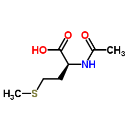 N-acetyl-L-methionine Structure