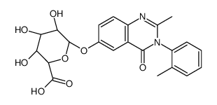 Methaqualone 6-O-β-D-Glucuronide结构式
