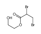 2-hydroxyethyl 2,3-dibromopropionate Structure